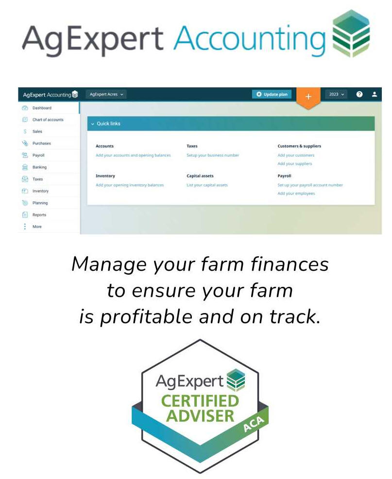 AgEXPERT Accounting software training books